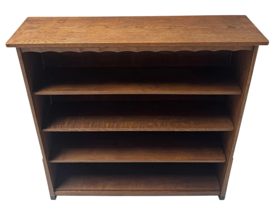 Art Deco Amsterdamse School Open Bookcase by Willem Penaat for Metz & Co., 1920s